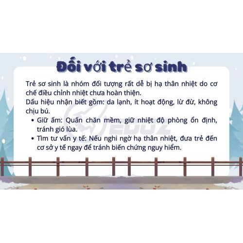 3. Hạ Thân Nhiệt ở Trẻ Em